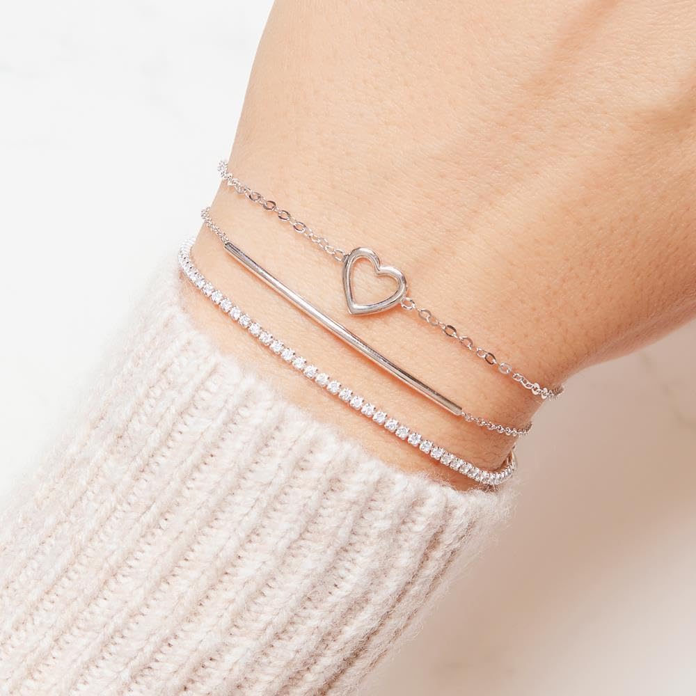 JEWLIX GB0007-W ID-Armband 585er Weißgold Gravur