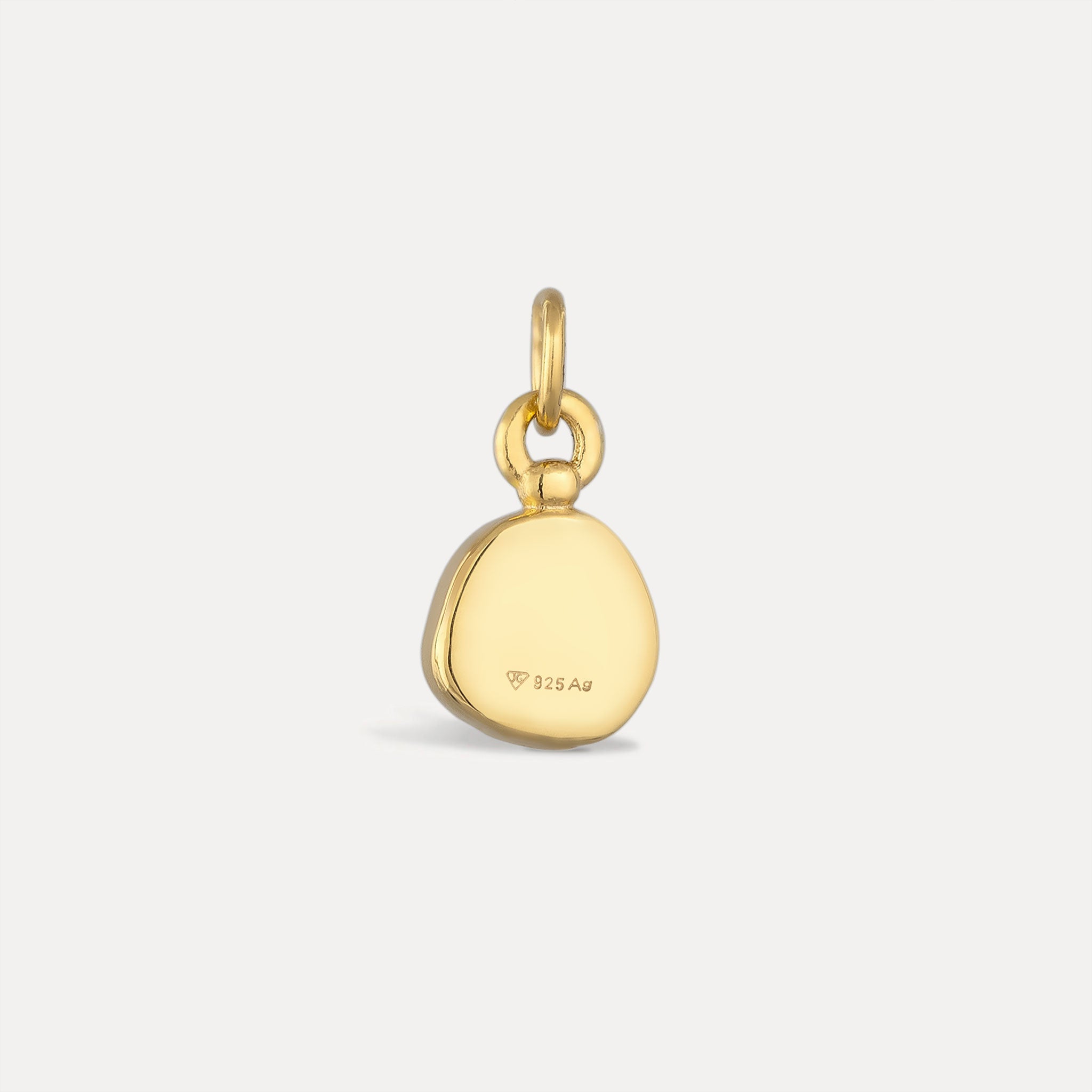 Stilnest Zodiac Birthstone Anhänger Sternzeichen 24k Gold Vermeil