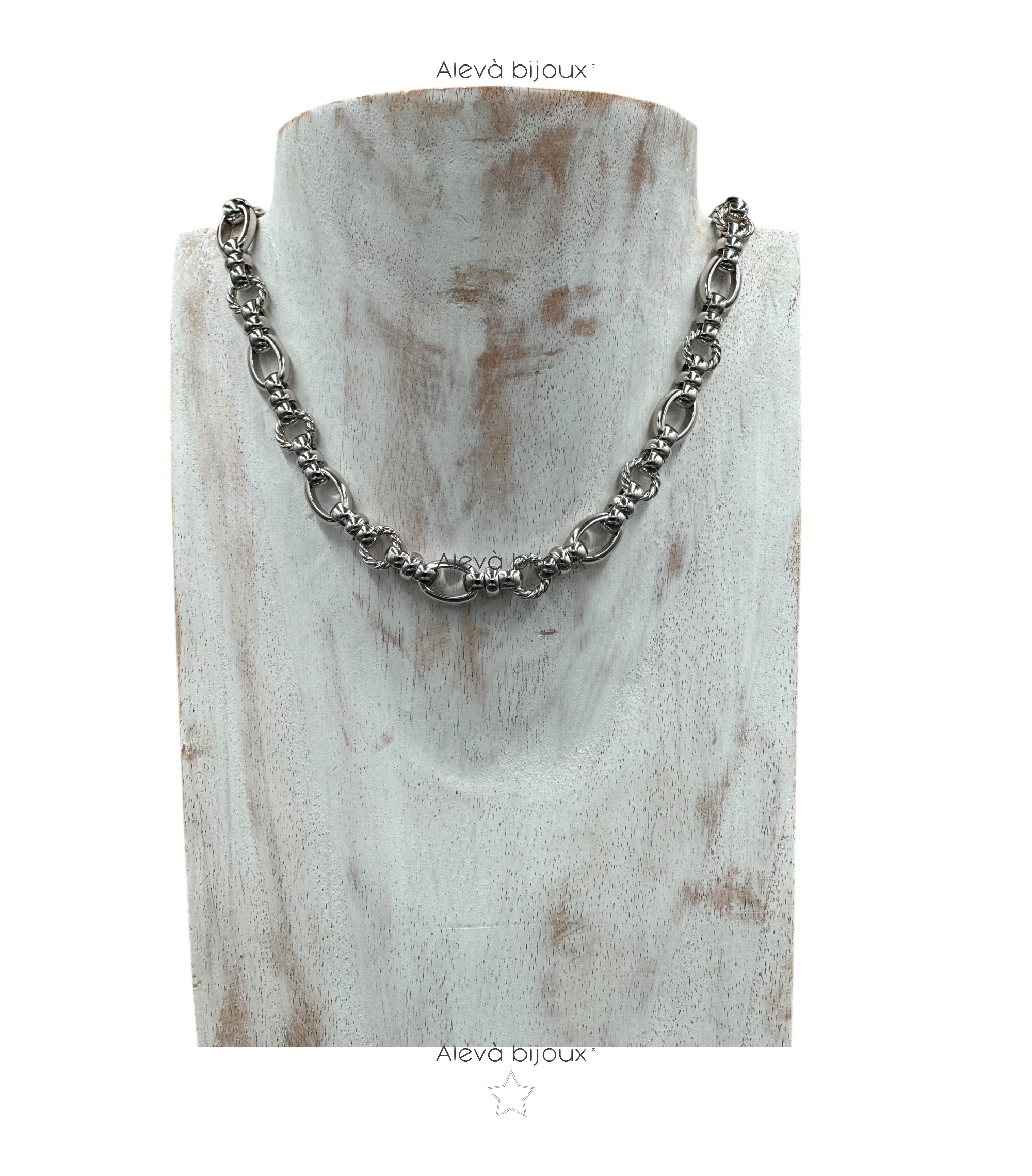 Alevá Bijoux Eighty Halskette Kette Damen