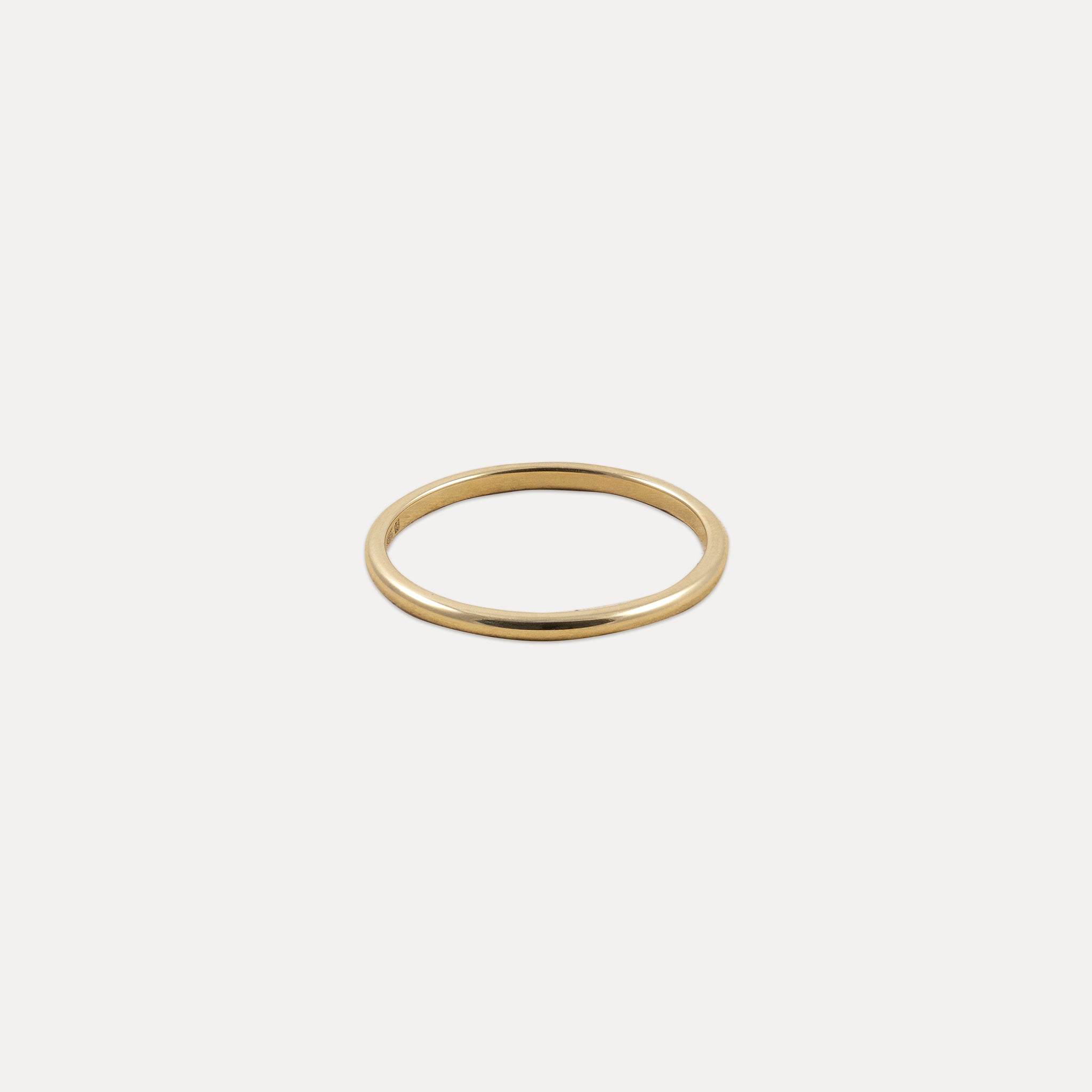 Stilnest The Thin Fair Band Ring 585 Fairtrade-Gold Größe 52