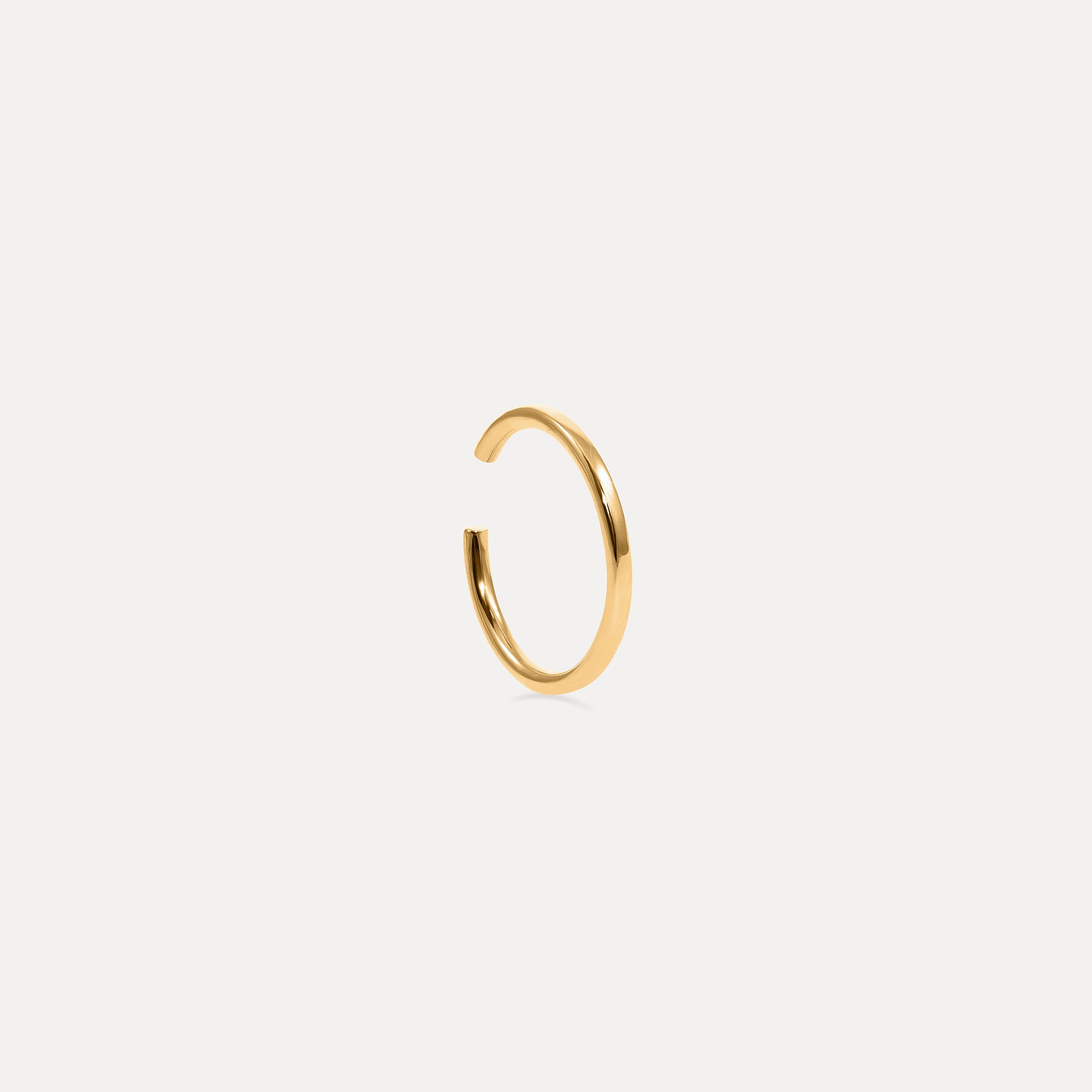 Stilnest Basic Ear Cuff Ohrklemme 24k Gold Vermeil
