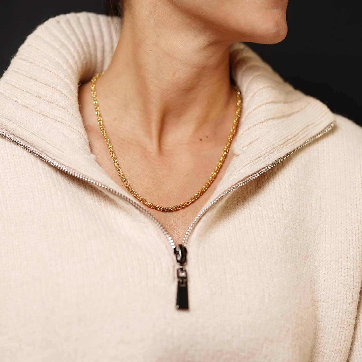 trendor Halsketten Königskette Collier Gold 51570 Kette