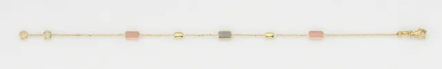 Eugen Rühle Armbänder Armband 585 Gold Mondstein Quarz