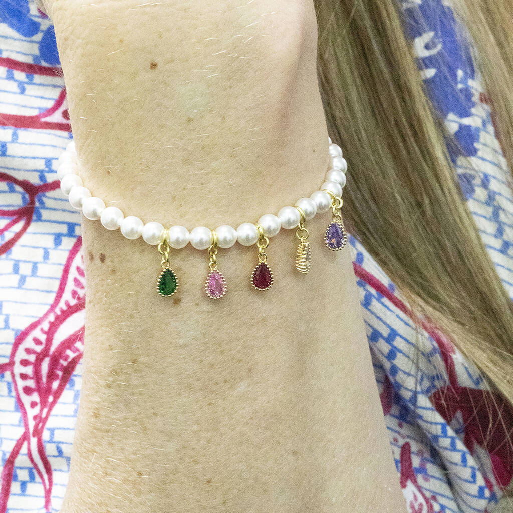 Joy by Corrine Smith Bracelets Perlenarmband Birthstone Tropfen