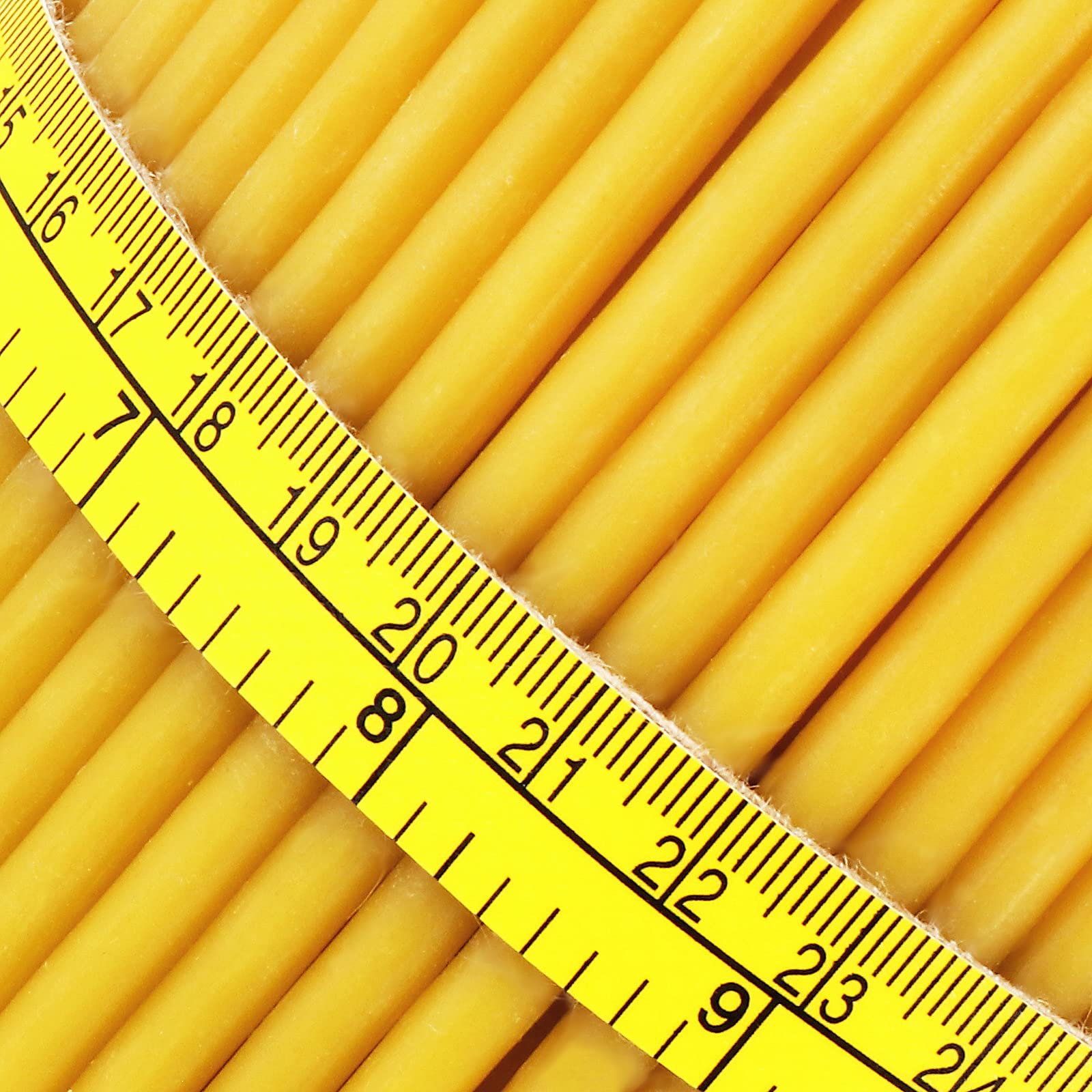 NKlaus Candles Bienenwachs Ritualkerzen gelb 14 cm 1200 St