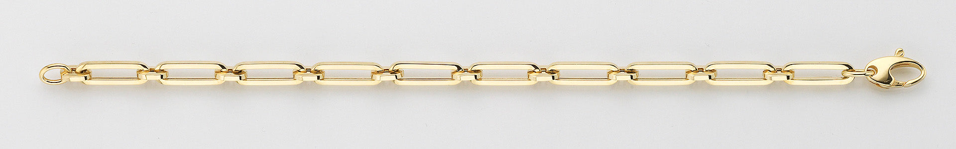 Eugen Rühle Fantasiekette 5,3mm Halskette 45cm 585 Gelbgold