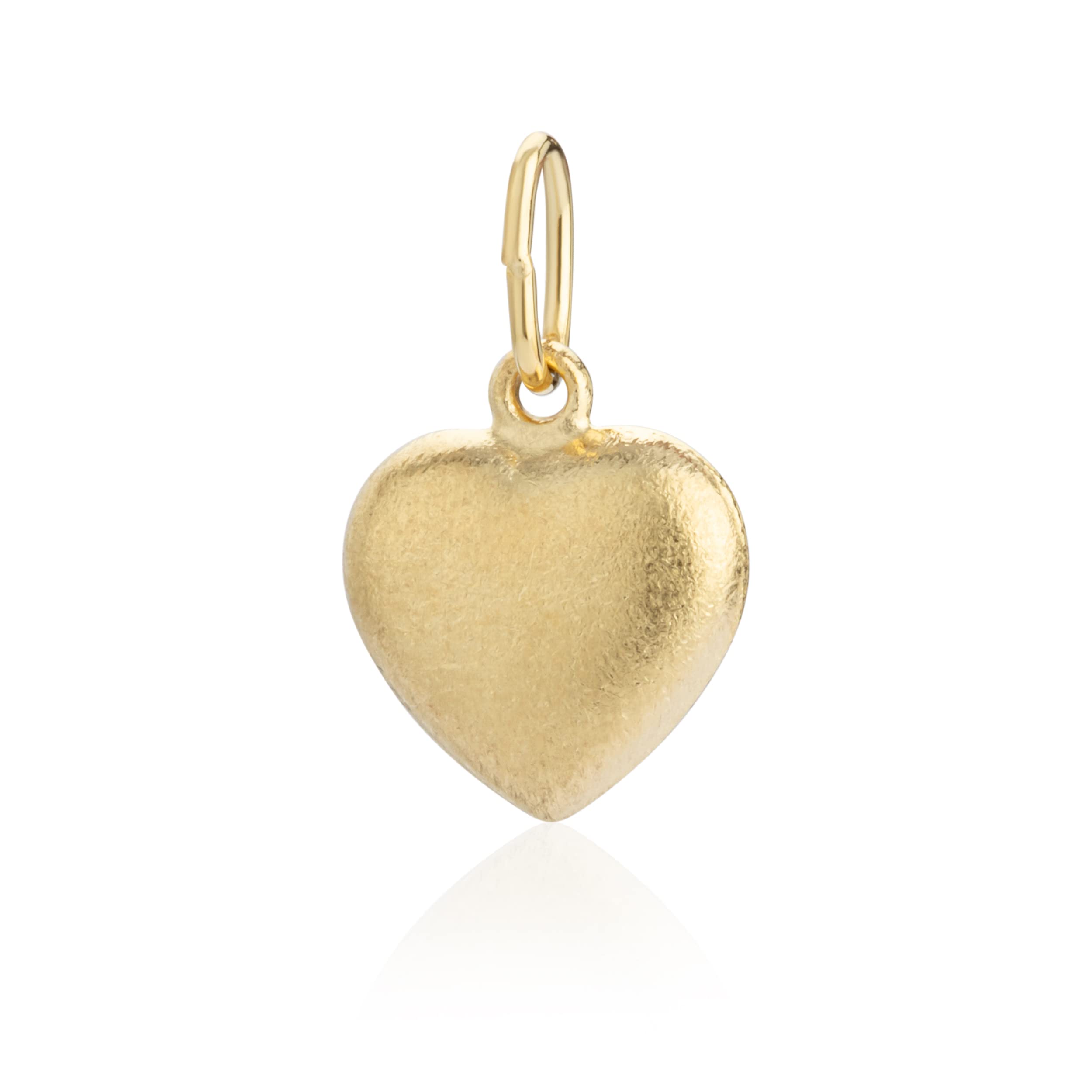 NKlaus Jewellery Herz Anhänger Gold 333 matt-glanz klein