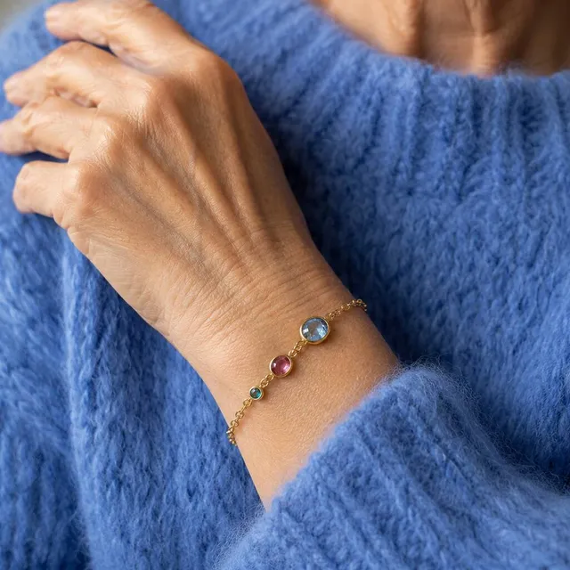 Joy by Corrine Smith Three Generations Armband Edelstein