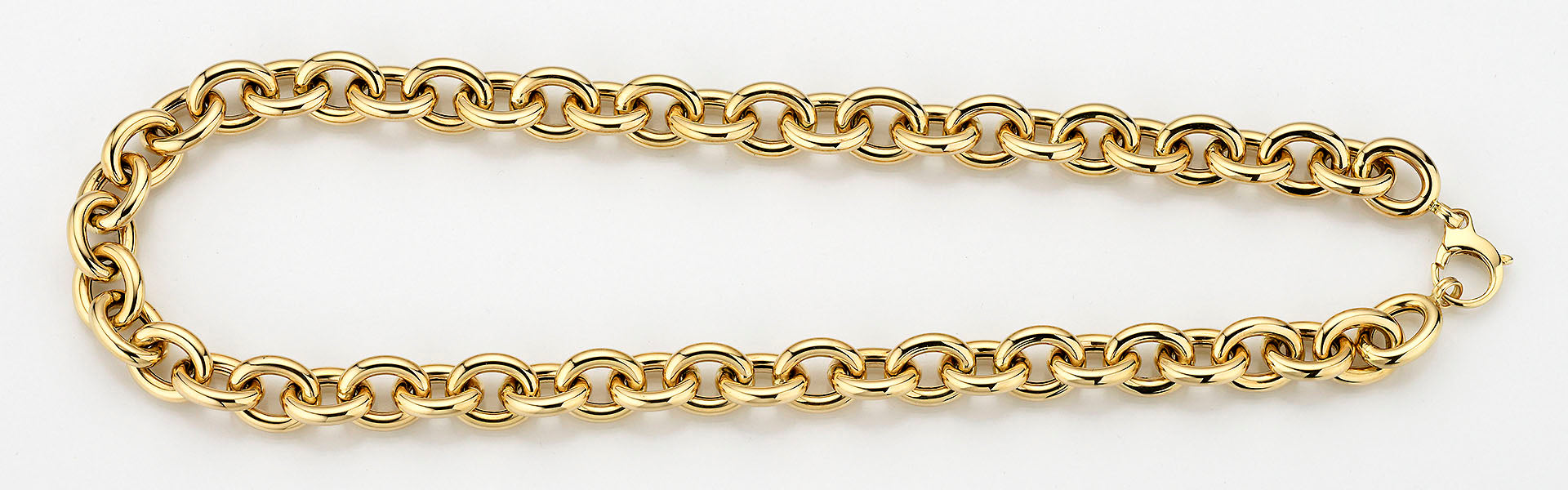 Eugen Rühle Ankerketten Ankerkette halbmassiv 11,5mm 585 Gelbgold