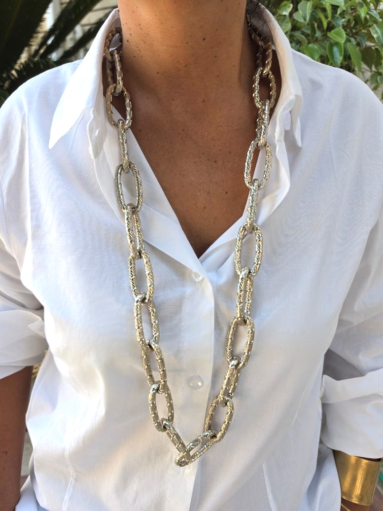 Alevá Bijoux Collane Maxi-Rock Halskette