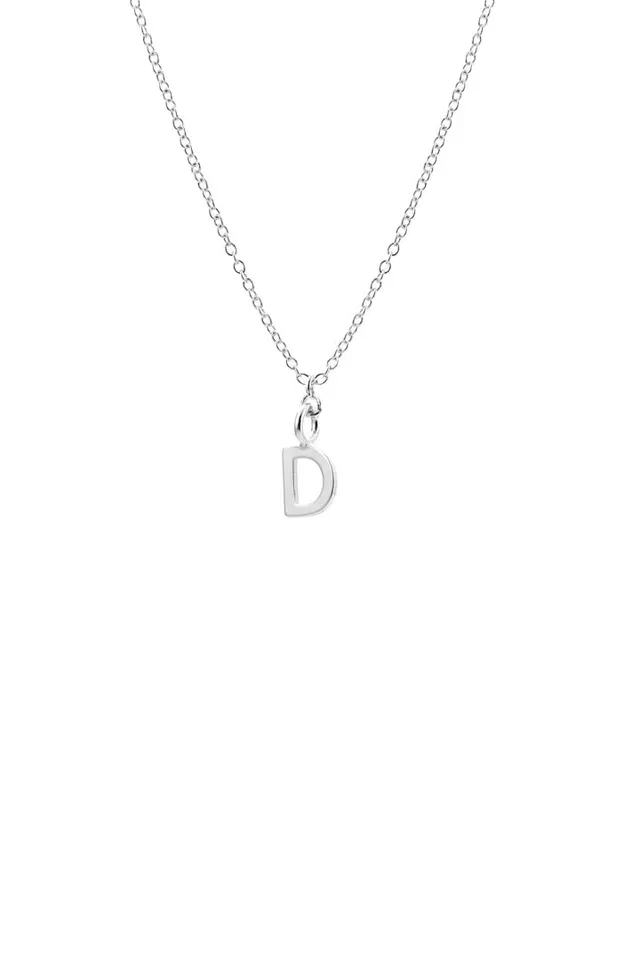 Joy by Corrine Smith Initial D Halskette Silber