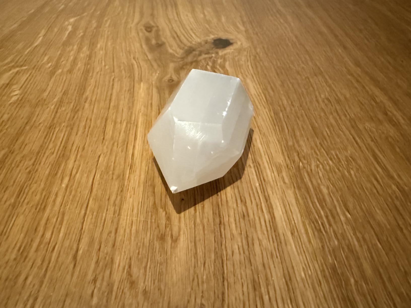 NKlaus Healing Crystals Selenit-Obelisk 6cm Heilstein 1 Stück