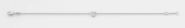 Eugen Rühle Armbänder Ankerkette Armband Herz 0,07ct 585 Gelbgold