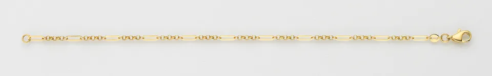 Eugen Rühle Fantasieketten Kette 2,2mm Glieder 5:1 Goldhalskette 585
