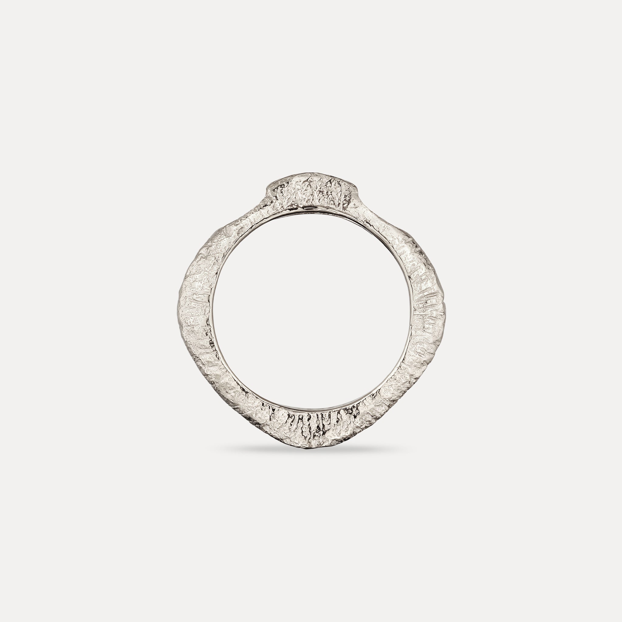 Stilnest Rings Contour Ring Anhänger Antique Gold Vermeil