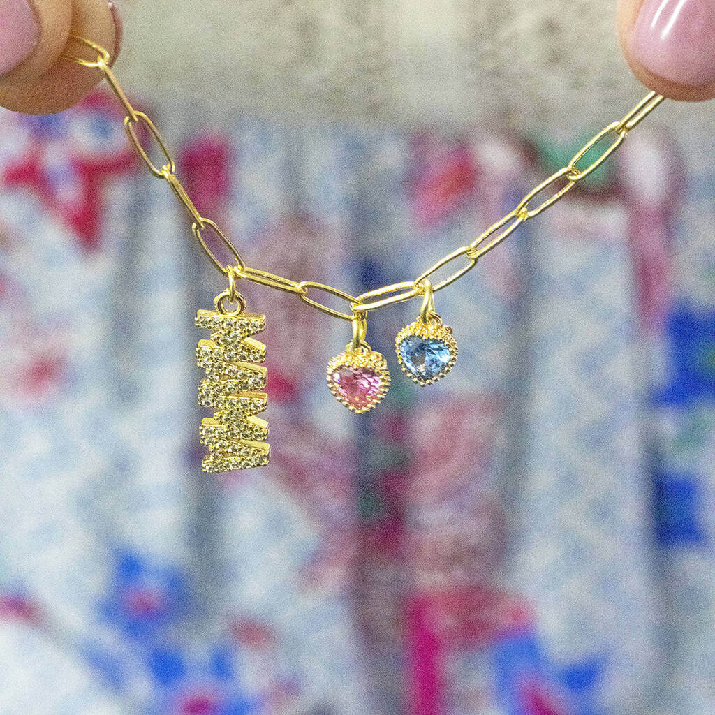 Joy by Corrine Smith Mama Armband Gold mit Geburtssteinen