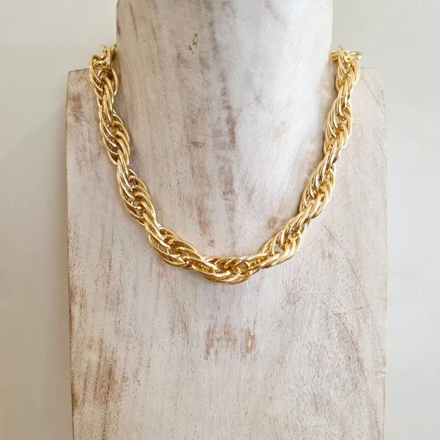 Alevá Bijoux Almina Halskette lang 120 cm Gold