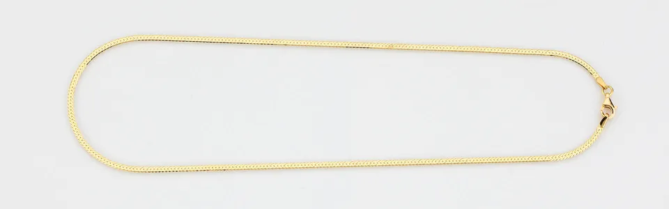 Eugen Rühle Herringbonekette 2,0mm 585 Gelbgold 45cm