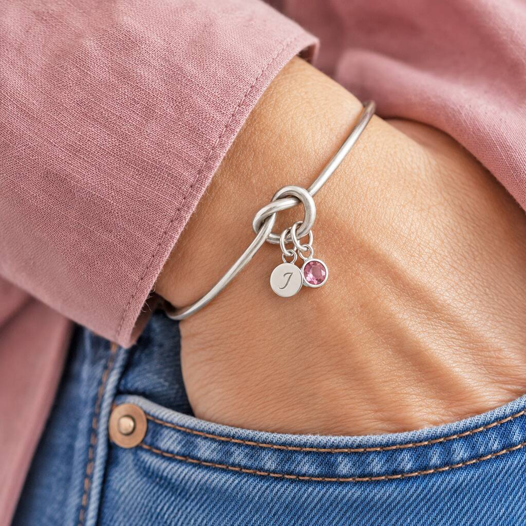Joy by Corrine Smith Friendship Knot Armreif Gold vergoldet