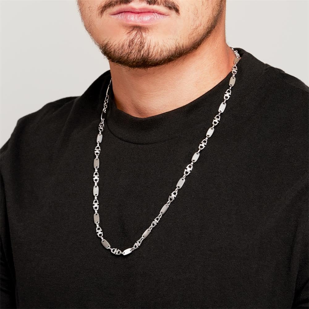JEWLIX Plattenkette Panzerkette 925 Silber Herren
