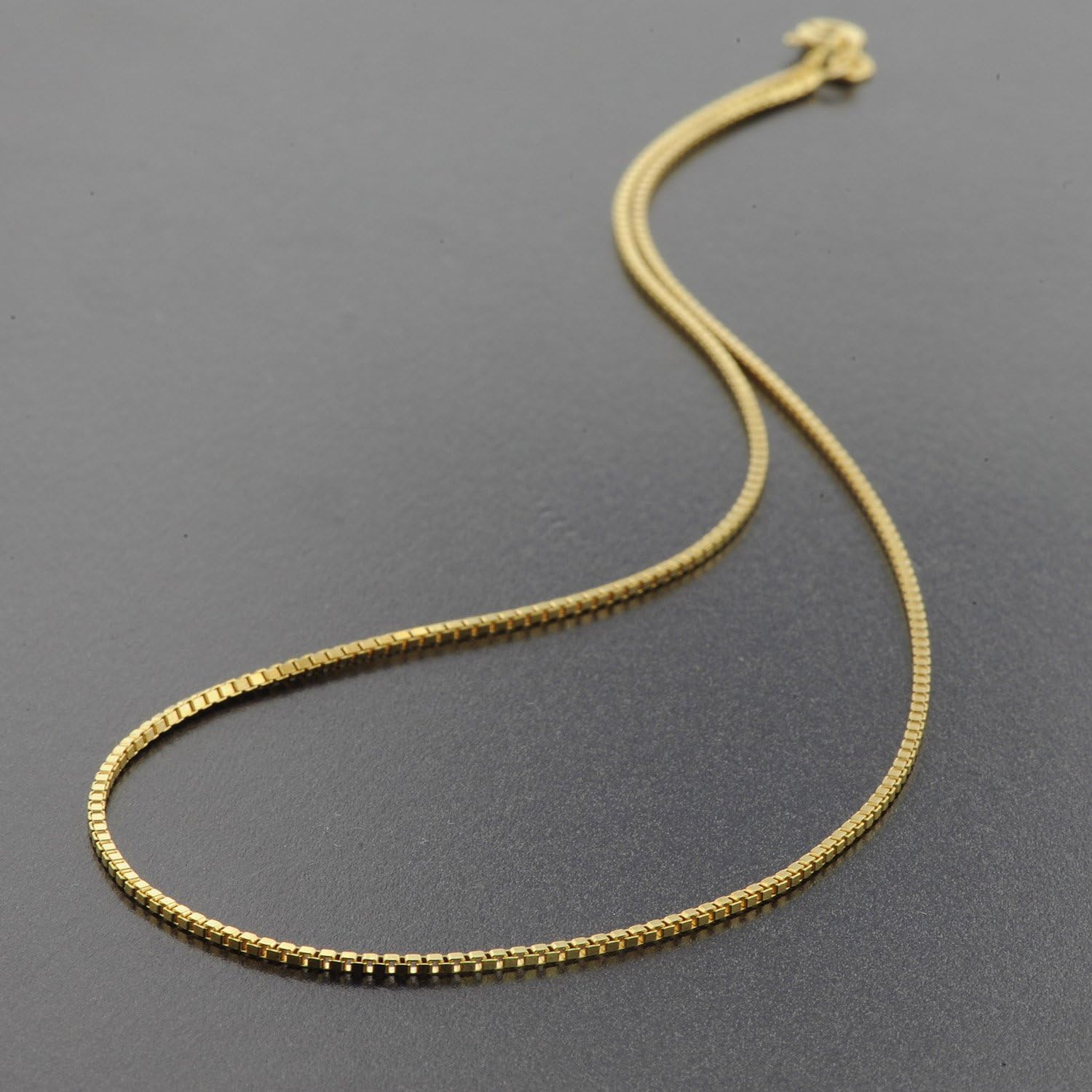 trendor Venezia Halskette 333 Gold 1,2 mm 42 cm
