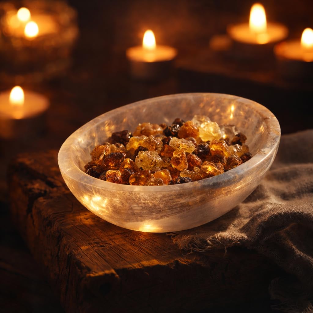 NKlaus HEALING CRYSTALS Selenit Schale 10x7cm 130g