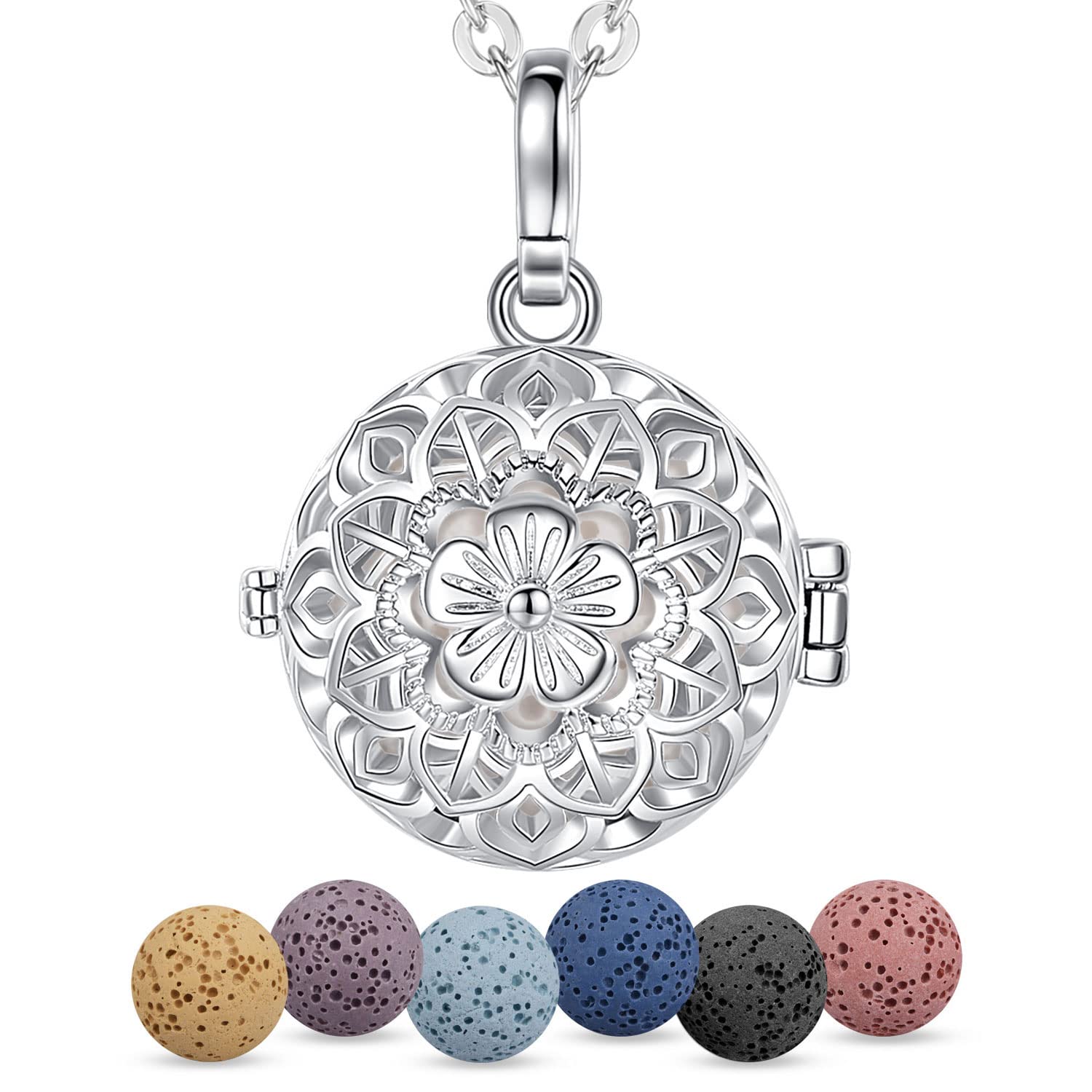 Eudora Harmony Bola Kirschblüten Aroma Kette 61 cm 18 mm