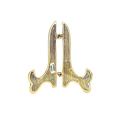NKlaus RELIGIOUS ICONS Ständer Messing 10 cm 2 Stück