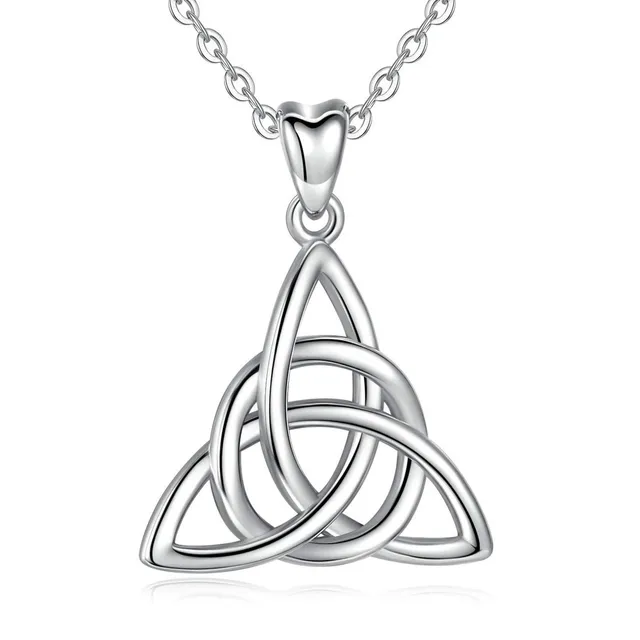 Eudora Harmony Bola Trinity Knoten Kette Silber 45,7cm