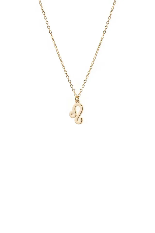 JOY by Corrine Smith Leo Zodiac Halskette Gold Sternzeichen