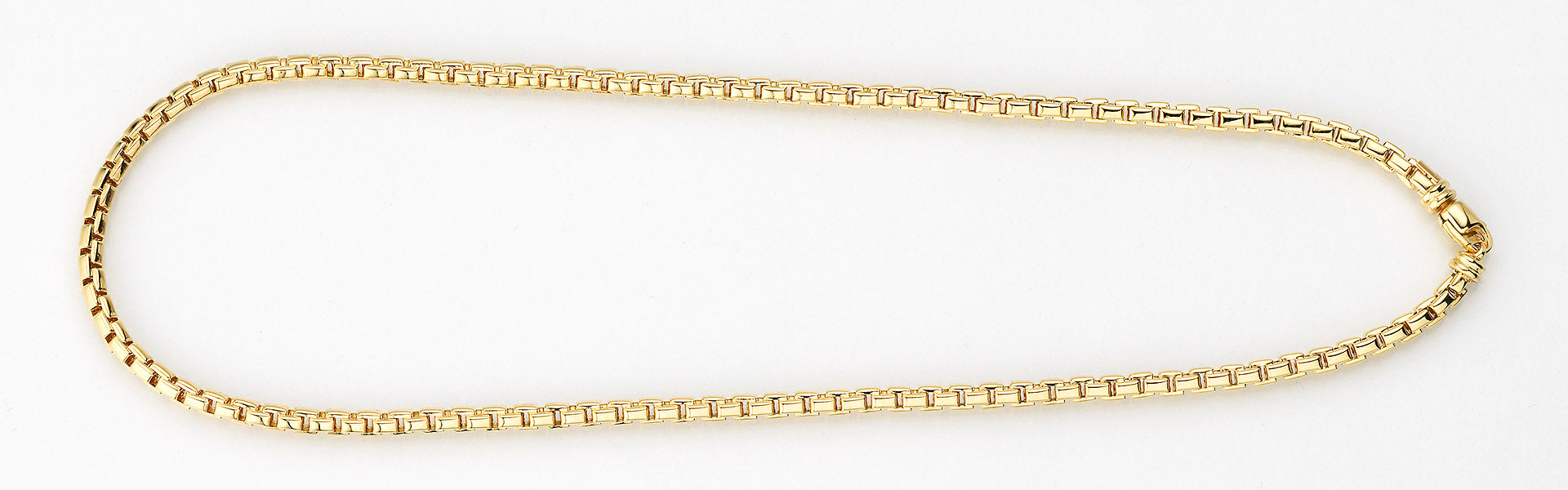 Eugen Rühle Venezia rund 4mm Halskette Gold 585 45cm