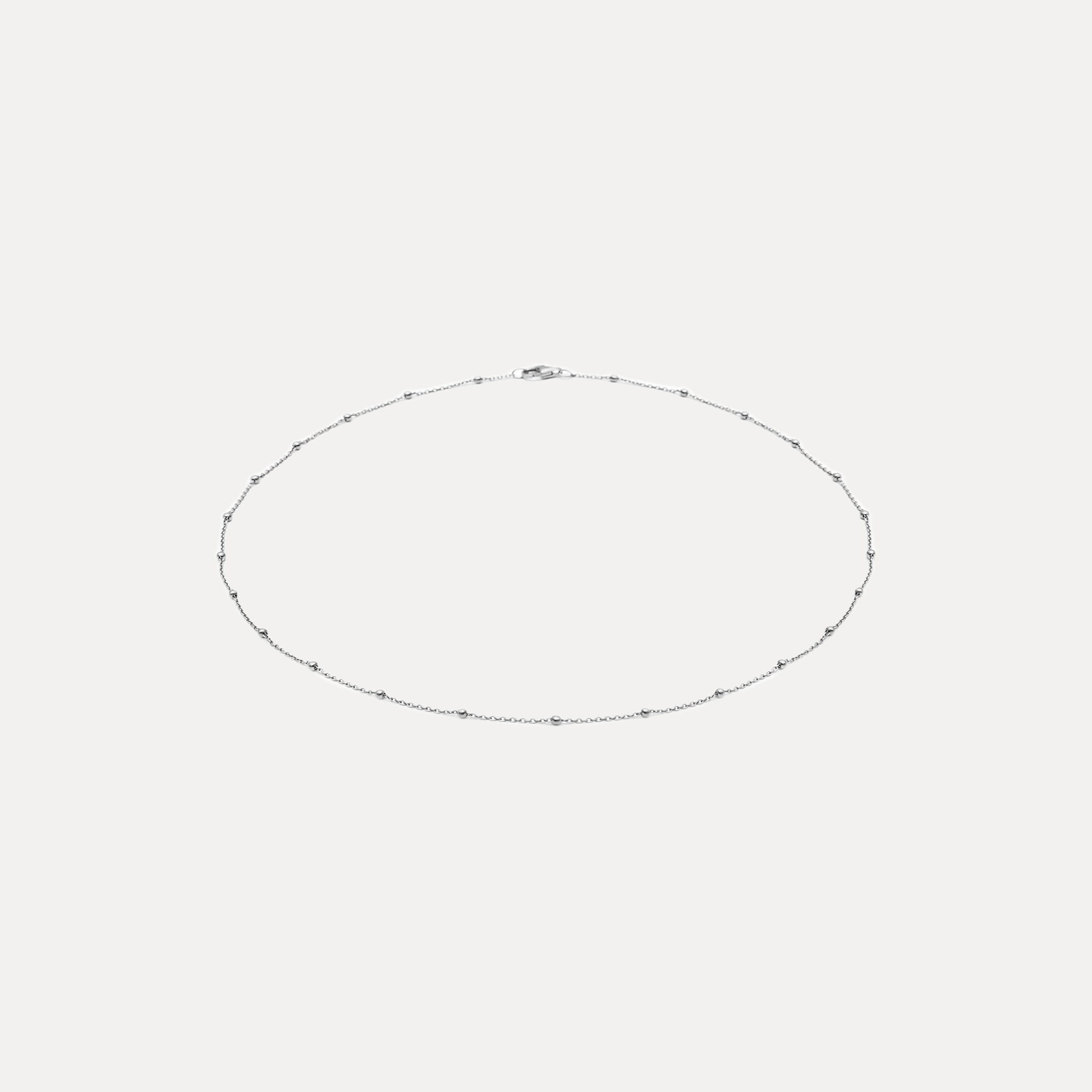 Stilnest Satellite Kette Ankerkette 24k Gold Vermeil 45cm