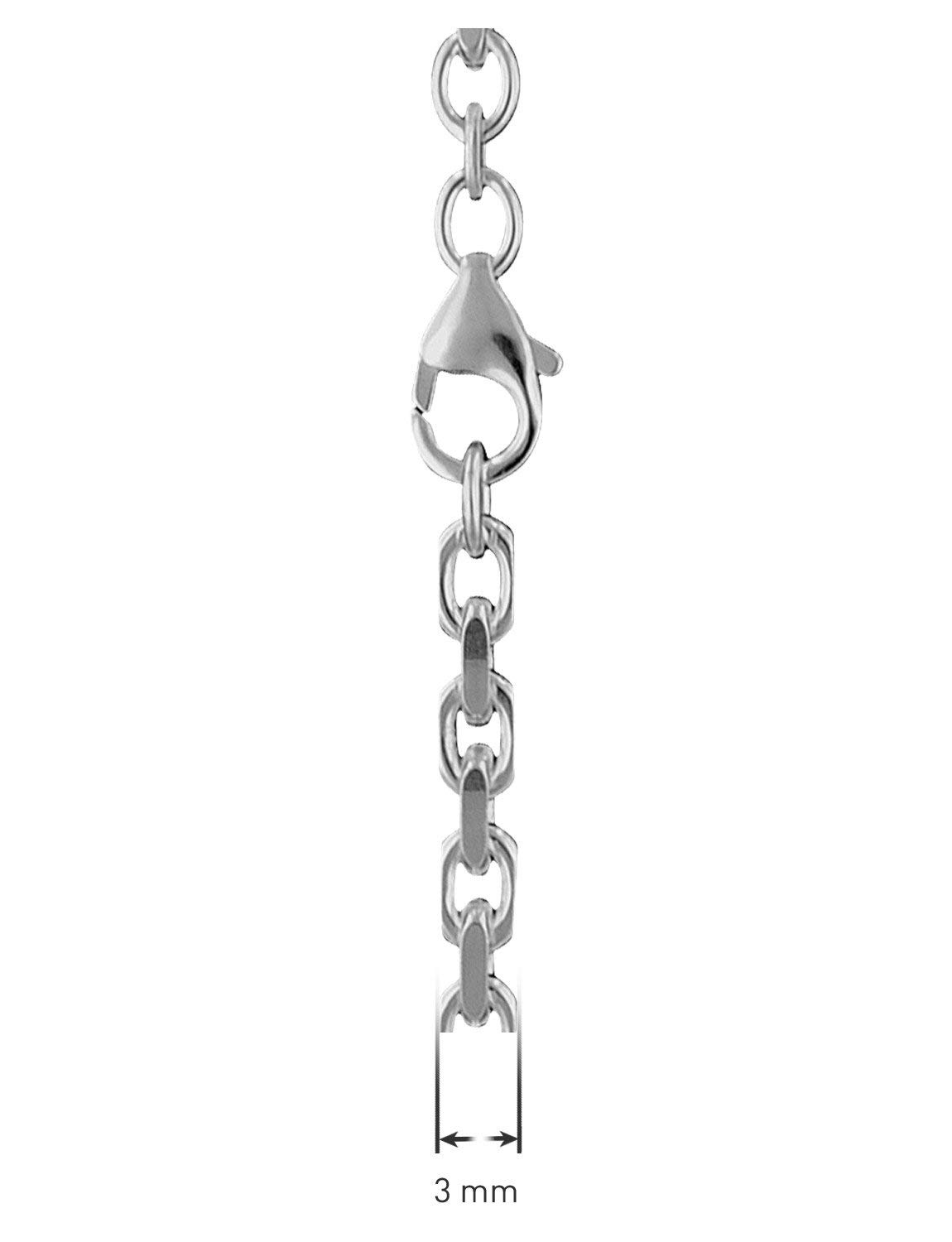 trendor Ankerkette 85741 Herrenkette 925 Silber 50 cm 3 mm