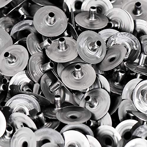 NKlaus WICKS Dochtfüße Metall 2,5 mm 200 Stück