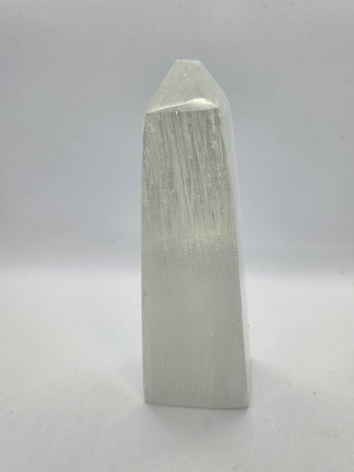 NKlaus HEALING CRYSTALS Selenit-Obelisk 10 cm 1 Stück