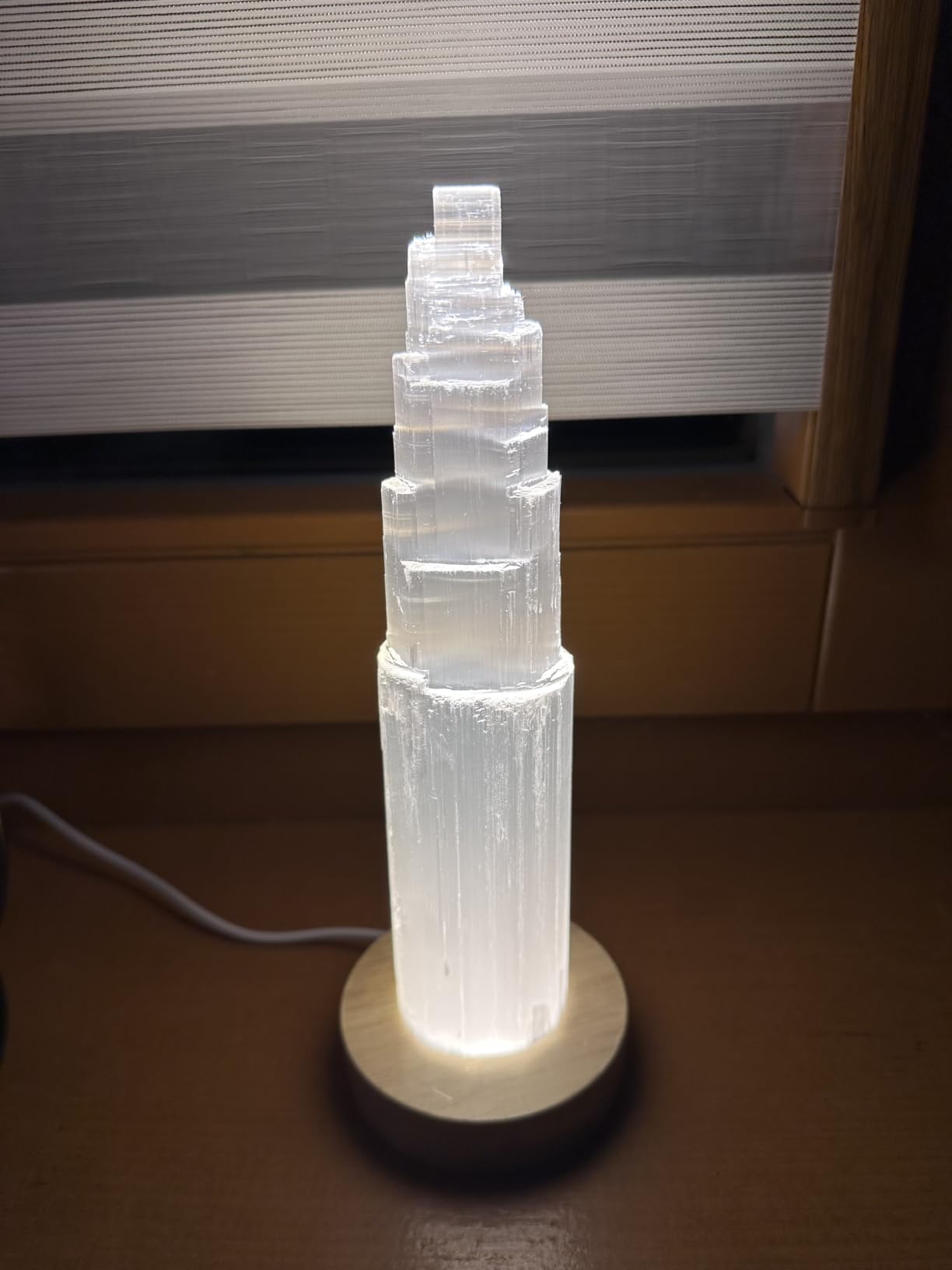 NKlaus Healing Crystals Selenit Turm 20cm