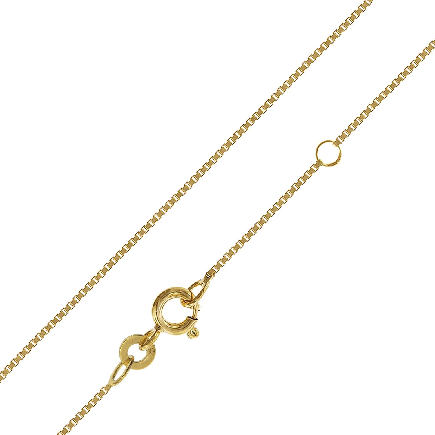 trendor 41804 Kinder Kreuz Halskette Gold 333 42 cm