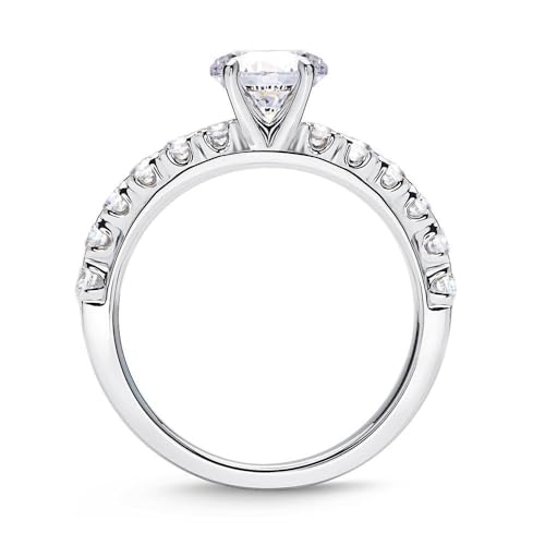 JEWLIX VR0125 Verlobungsring Silber Zirkonia Krappen