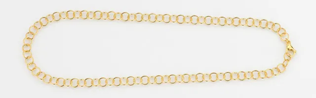 Eugen Rühle Fantasiekette Ösenkette 5,5mm Gold 750 Gelbgold