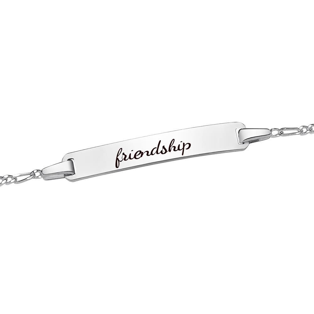 JEWLIX ID-Armbänder ID1012 Armband Silber 16 cm