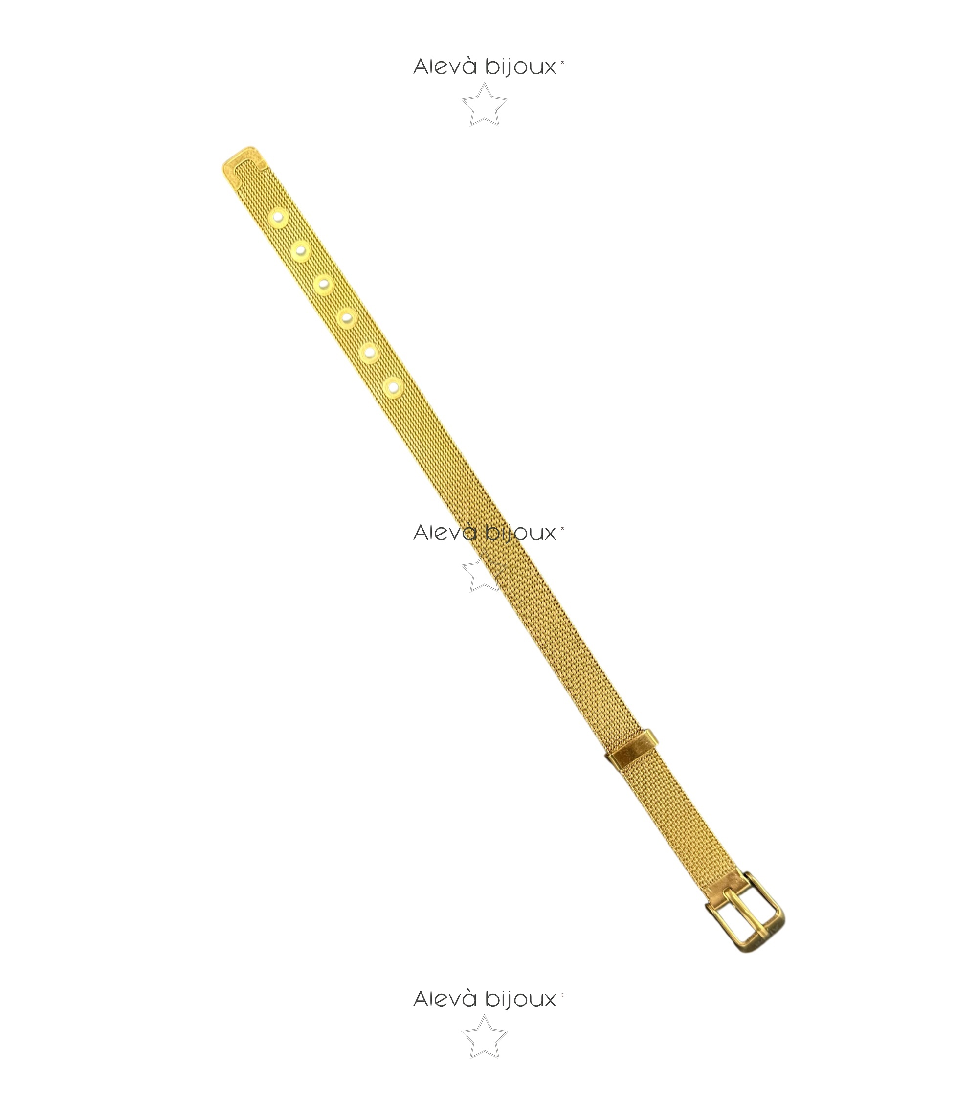 Alevá Bijoux Raffaella Armband Gold Modeschmuck