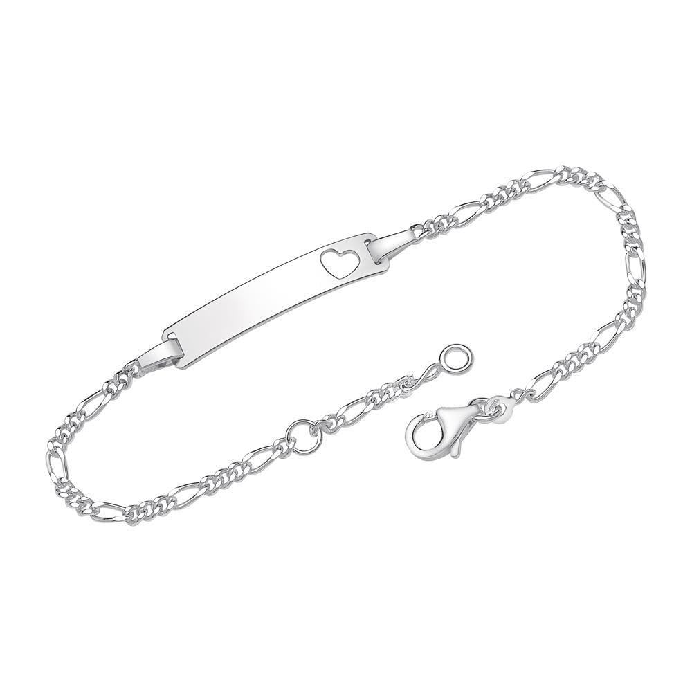 JEWLIX ID-Armbänder ID1001 Armband Silber 12-19 cm