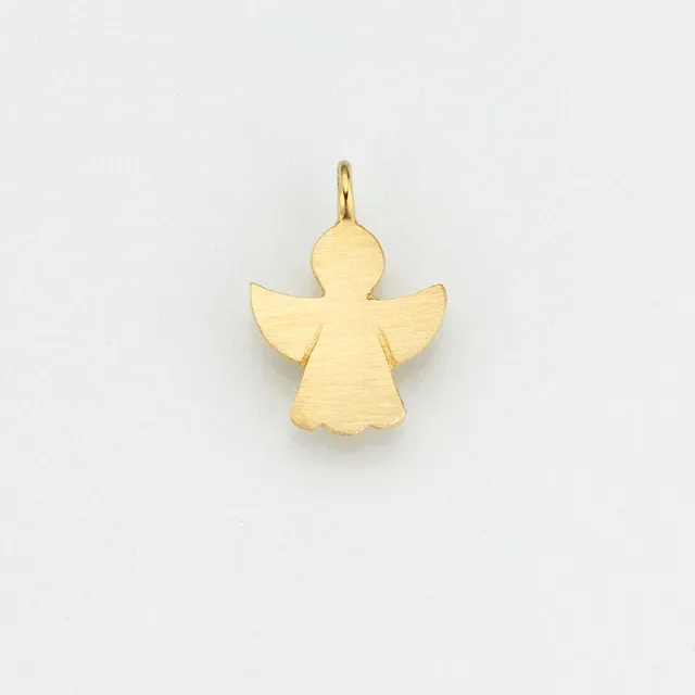 Eugen Rühle Anhänger Engel 89.1961 Weißgold 9mm