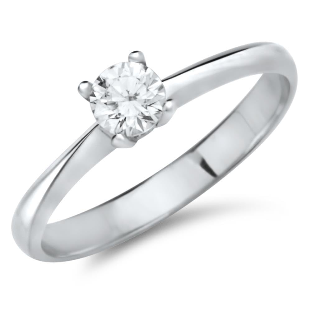 JEWLIX VR0021 Verlobungsring Silber 54mm Zirkonia