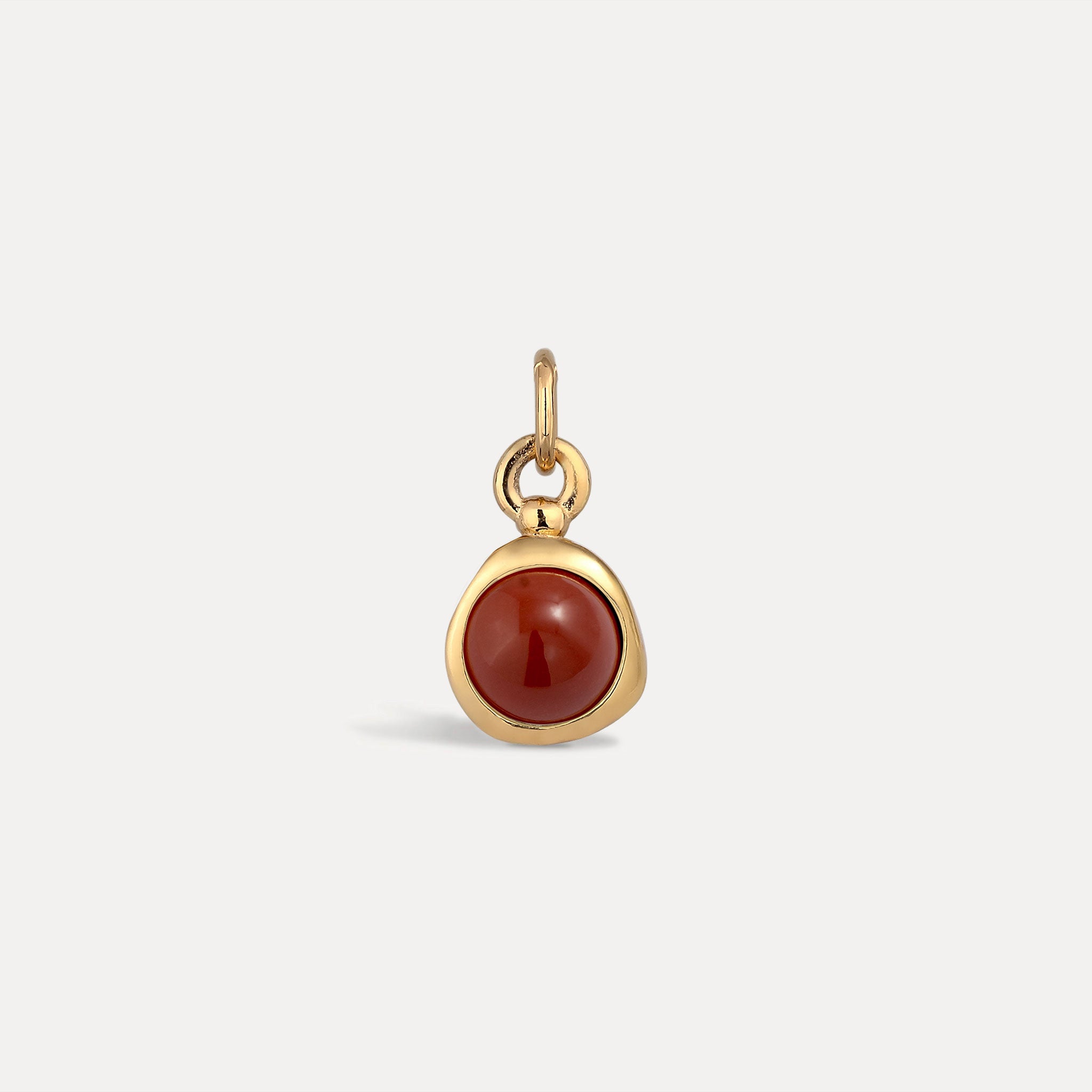 Stilnest Zodiac Birthstone Anhänger Sternzeichen 24k Gold Vermeil
