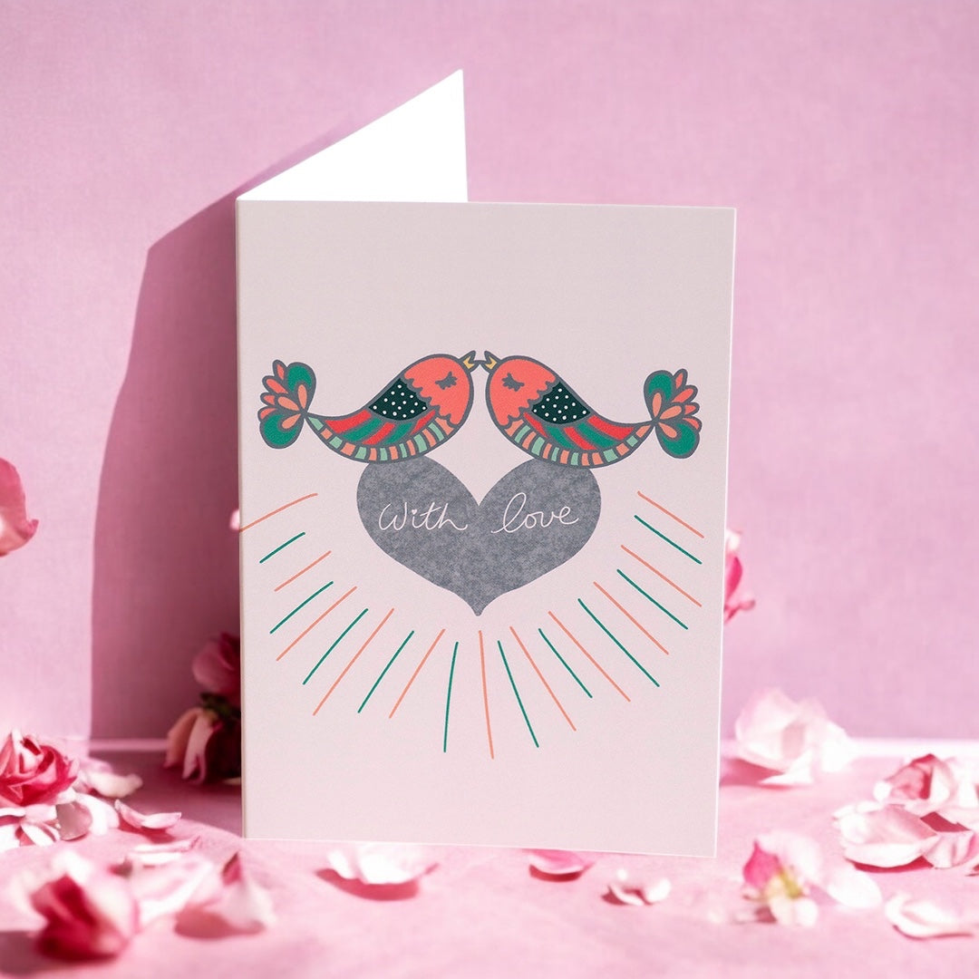 Joy by Corrine Smith With Love Karte Love Birds A6