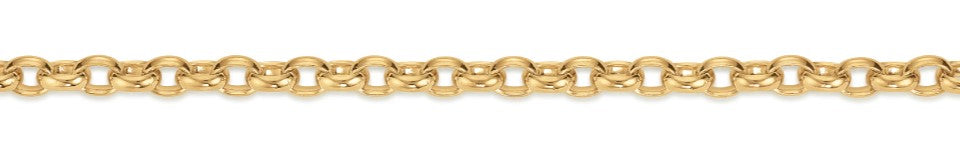 Eugen Rühle Erbskette oval 5,2mm Goldkette 585 Rotgold
