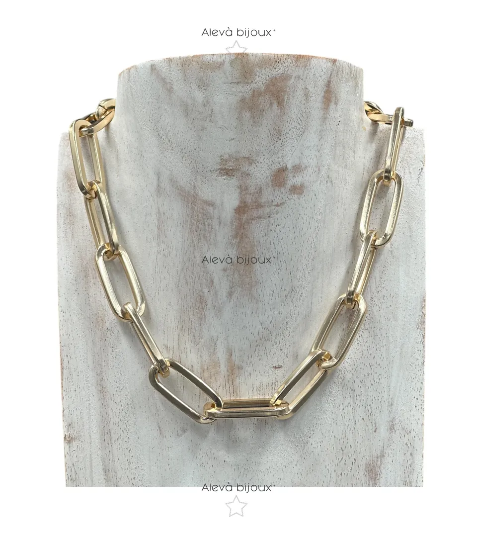 Alevá Bijoux Collane Vulcano Halskette Gold