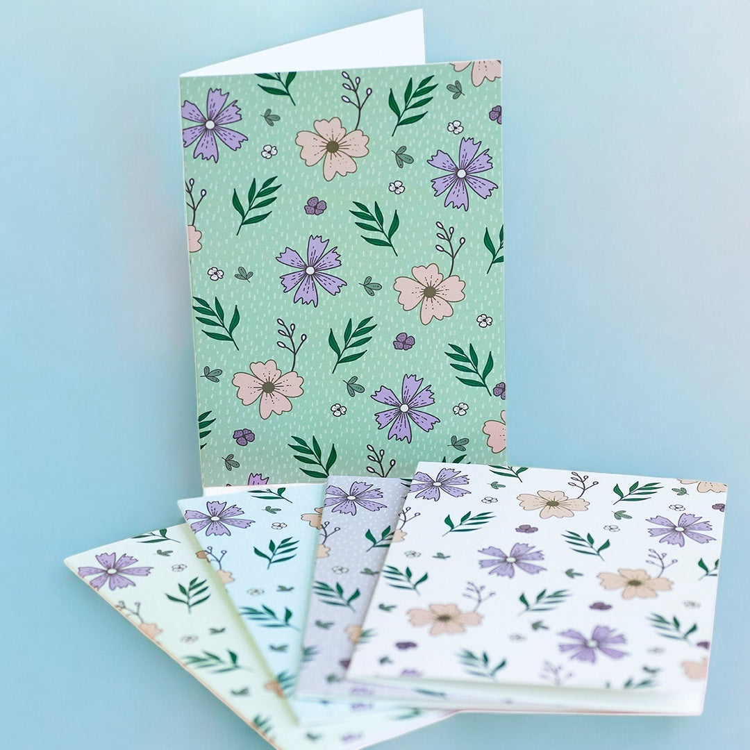 Joy by Corrine Smith Floral Meadow Karten Set 5 A6
