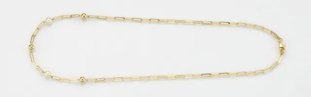 Eugen Rühle Colliers 37.3632 Halskette 5mm 585 Gelbgold